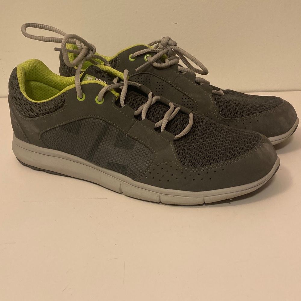 Helly Hansen Gray and Lime Sneakers
